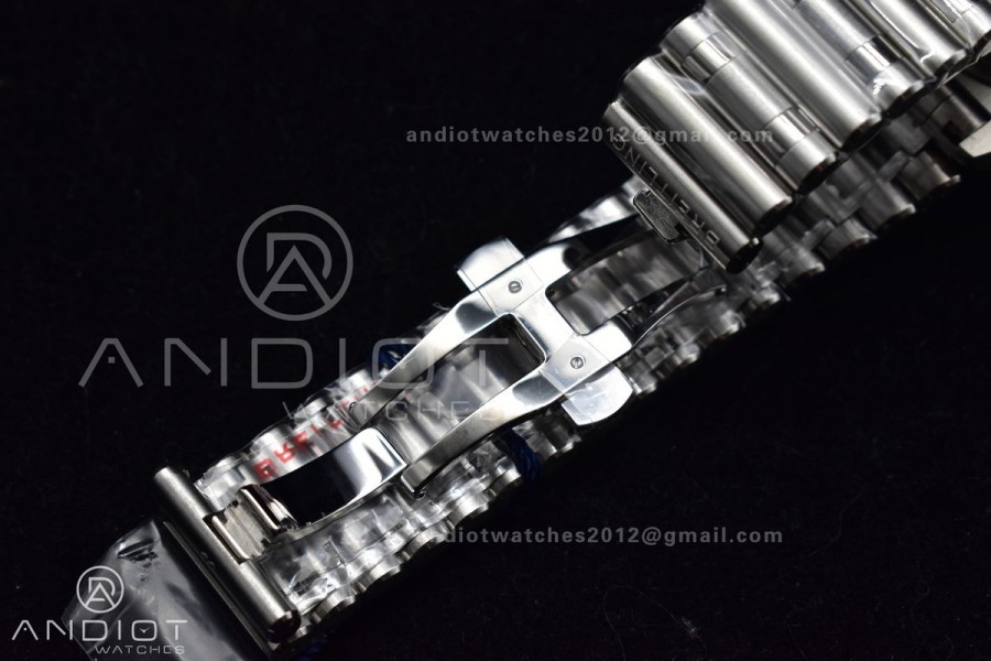 Chronomat B01 42mm SS BLSF 1:1 Best Edition Black Dial on SS Bracelet A7750