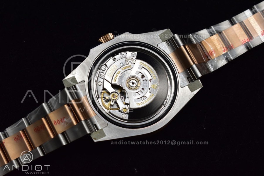 GMT-Master II 126711 CHNR Black/Brown Ceramic Clean Factory Best Edition on SS/RG Bracelet DD3285 CHS
