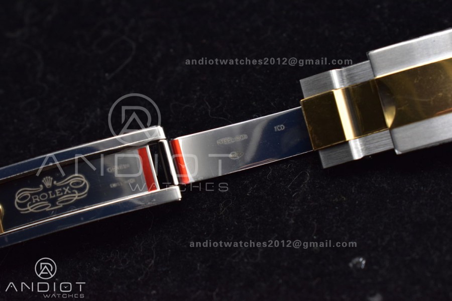 Daytona 116503 Clean 1:1 Best Edition White Mother Of Pearl Diamond Dial on SS/YG Bracelet SA4130 V2 