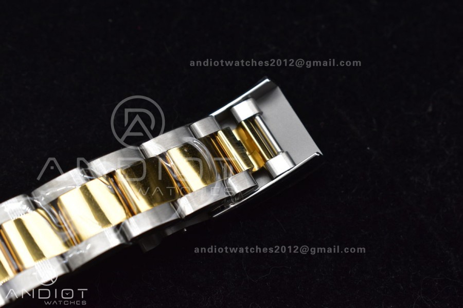Daytona 116503 Clean 1:1 Best Edition White Mother Of Pearl Diamond Dial on SS/YG Bracelet SA4130 V2 