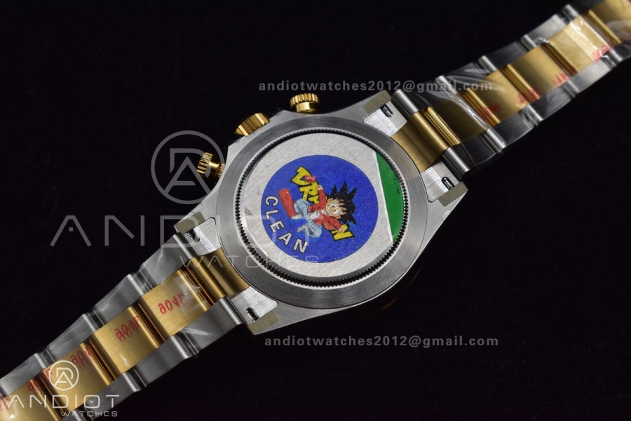 Daytona 116503 Clean 1:1 Best Edition White Mother Of Pearl Diamond Dial on SS/YG Bracelet SA4130 V2 