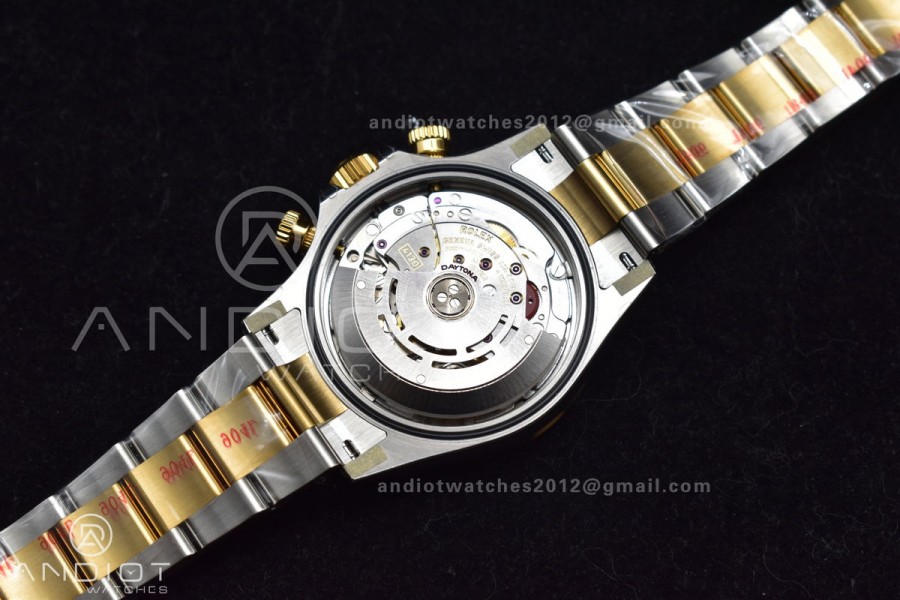 Daytona 116503 Clean 1:1 Best Edition White Mother Of Pearl Diamond Dial on SS/YG Bracelet SA4130 V2 