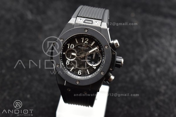 Hublot Big Bang Unico Full Black ZF 1:1 Best Editi...