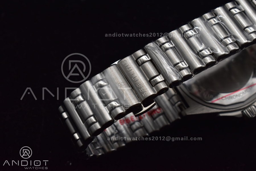 Breitling BLS Factory Chronomat Automatic 1:1 Best Edition GMT 40mm Green Dial On SS Bracelet A2836