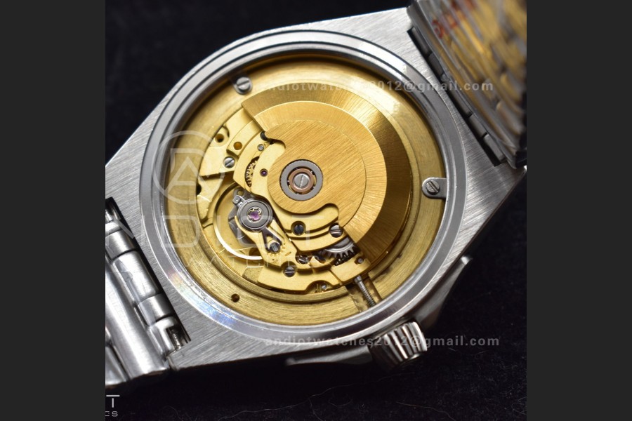 Breitling BLS Factory Chronomat Automatic 1:1 Best Edition GMT 40mm Blue Dial with Inner Yellow Rim On SS Bracelet A2836