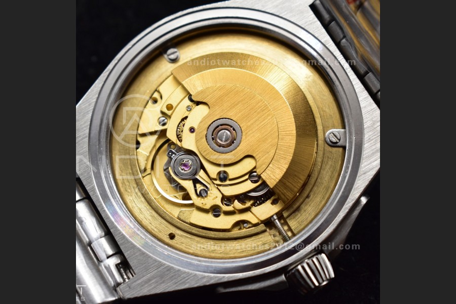 Breitling BLS Factory Chronomat Automatic 1:1 Best Edition GMT 40mm Blue Dial with Inner Yellow Rim On SS Bracelet A2836