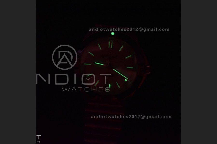 Breitling BLS Factory Chronomat Automatic 1:1 Best Edition GMT 40mm Blue Dial with Inner Yellow Rim On SS Bracelet A2836