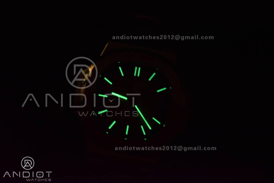 Nautilus 5711/1R RG 3KF 1:1 Best Edition Brown Textured Dial on RG Bracelet A324 Super Clone V2