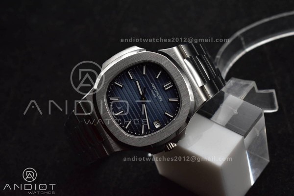 Nautilus 5811/1A 3KF 1:1 Best Edition Blue Texture...