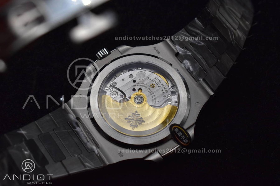 Nautilus 5811/1A 3KF 1:1 Best Edition Blue Textured Dial on SS Bracelet A330 Super Clone