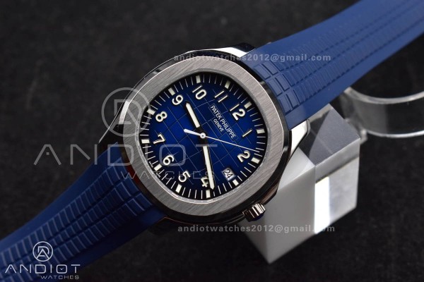 Aquanaut 5167G 42mm SS 3KF 1:1 Best Edition Blue D...