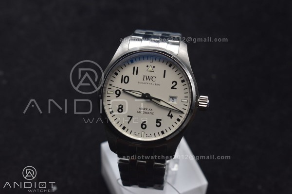 Mark XX V7F 1:1 Best Edition White Dial on SS Brac...