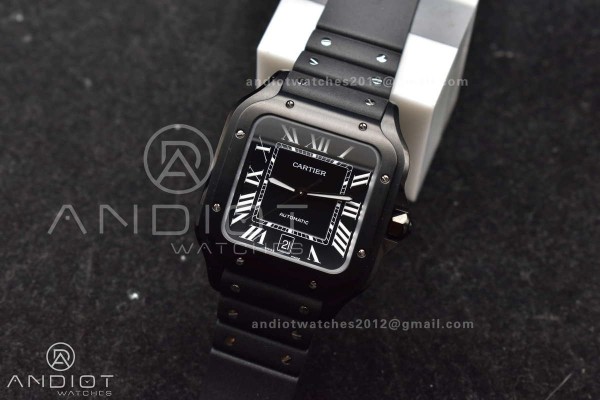 Santos de Cartier 40mm PVD BVF 1:1 Best Edition Bl...