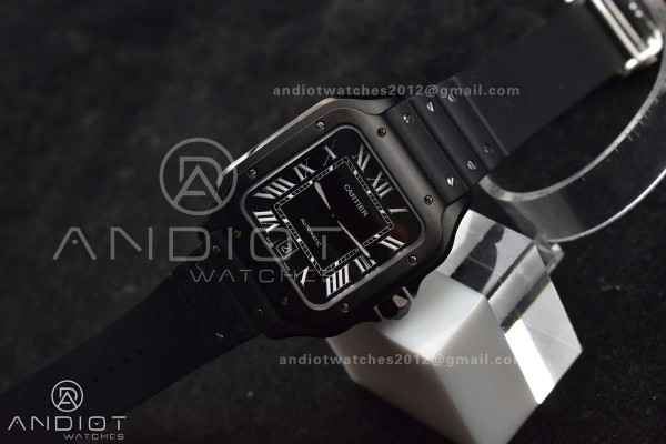 Santos de Cartier 40mm PVD BVF 1:1 Best Edition Bl...