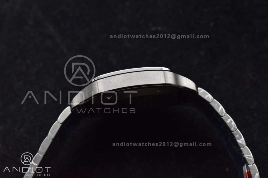 Santos de Cartier 40mm BVF 1:1 Best Edition Brown Dial on SS SmartLinks Bracelet MIYOTA 9019