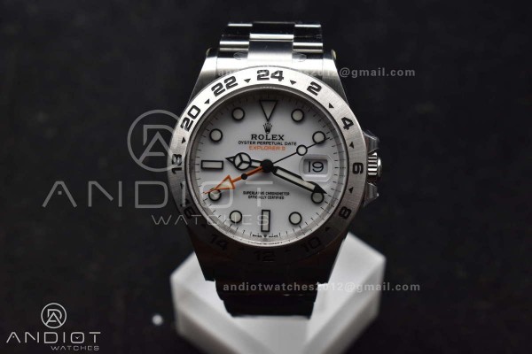 Explorer II 42mm 226570 904L SS Clean 1:1 Best Edi...