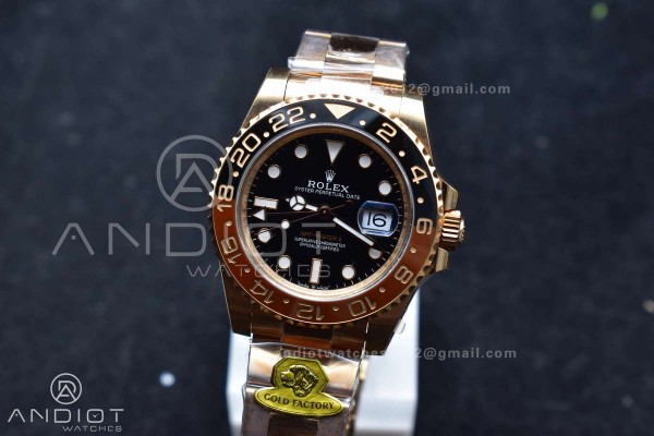 GMT Master II 126715 CHNR Gain Weight Gold Factory...
