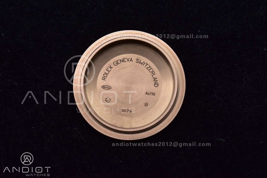 GMT Master II 126715 CHNR Gain Weight Gold Factory 1:1 Best Edition Black Dial on RG Bracelet VR3285 CHS