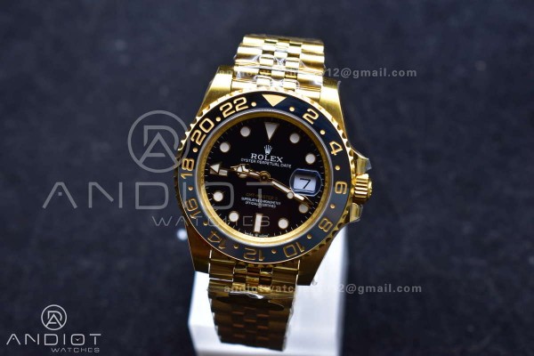GMT Master II 126718 GRNR Gain Weight Gold Factory...