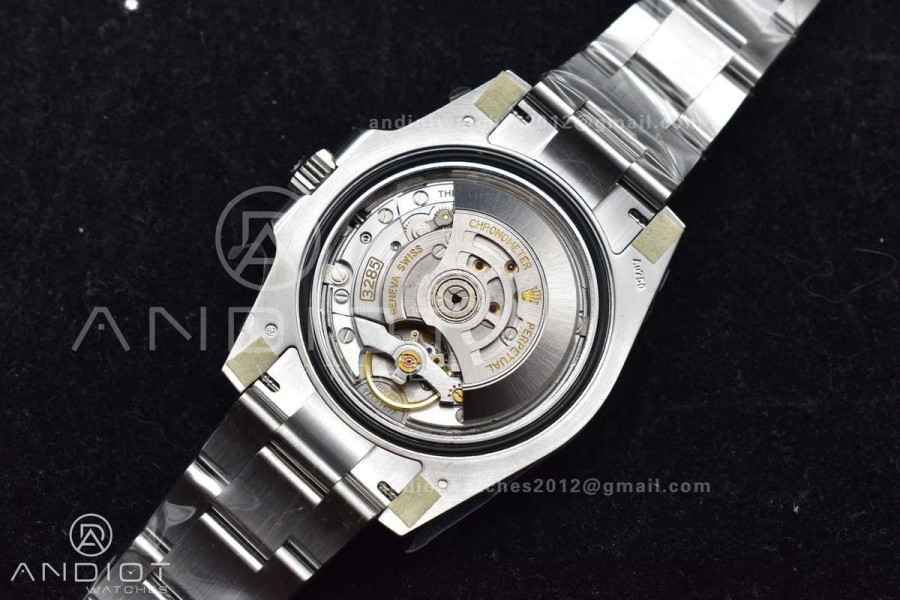 GMT Master II 126719 BLRO Gain Weight Gold Factory 1:1 Best Edition Black Dial on Oyster Bracelet VR3285 CHS