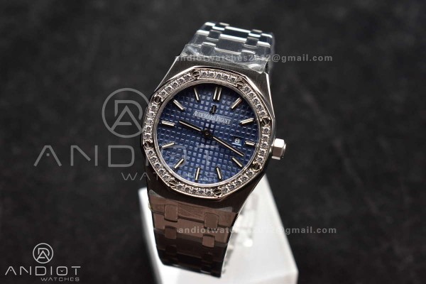 Lady Royal Oak 33mm 67651 SS/Diamond Bezel V7F 1:1...