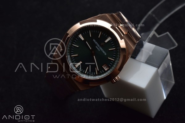 Overseas 4500V RG 8F 1:1 Best Edition Green Dial o...