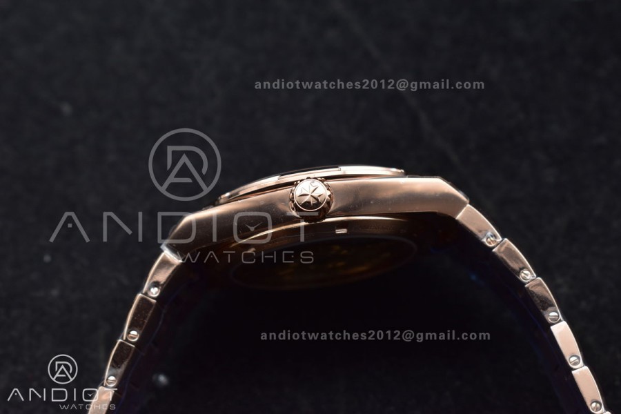 Overseas 4500V RG 8F 1:1 Best Edition Green Dial on RG Bracelet A5100
