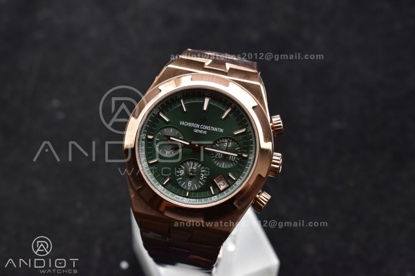 Overseas 5500V Chrono RG 8F 1:1 Best Edition Green...
