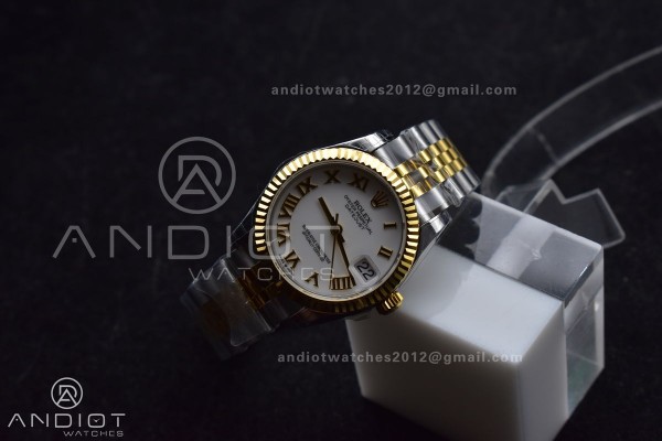 DateJust 31 Ladies 278271 GSF 316L Steel White Dia...