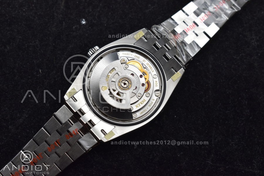DateJust 36mm 126234 904L SS VSF 1:1 Best Edition Blue Checked Dial on Jubilee Bracelet VS3235