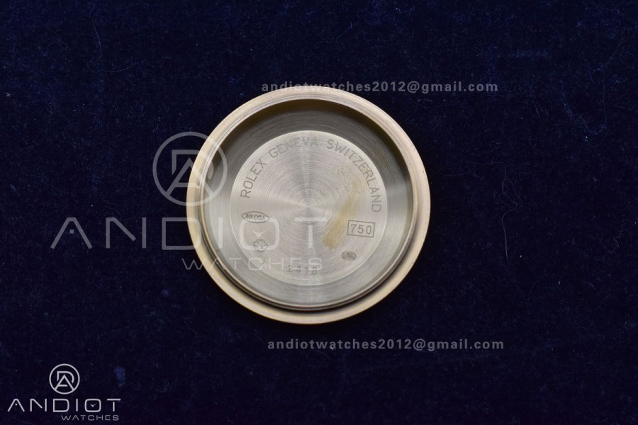 DayDate 36 YG QF Best Edition 904L Steel Gold Dial on President Bracelet vr3255 V5 (Gain Weight)