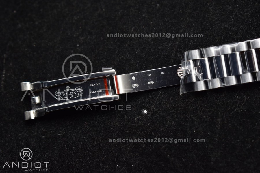 DayDate 36 SS QF Best Edition 904L Steel White Dial Roman Stick on President Bracelet vr3255 V5 (Gain Weight)