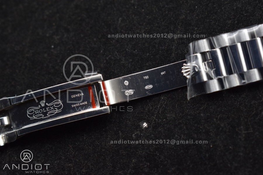 DayDate 36 SS QF Best Edition 904L Steel White Dial Roman Stick on President Bracelet vr3255 V5 (Gain Weight)