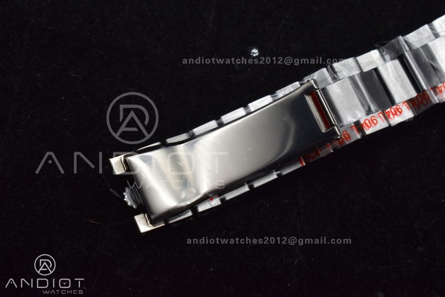 DayDate 36 SS QF Best Edition 904L Steel White Dial Roman Stick on President Bracelet vr3255 V5 (Gain Weight)