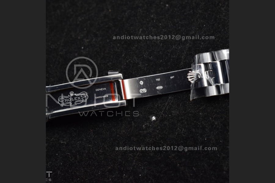 DayDate 36 SS QF Best Edition 904L Steel Blue Roman Dial on President Bracelet vr3255 V5 (Gain Weight)