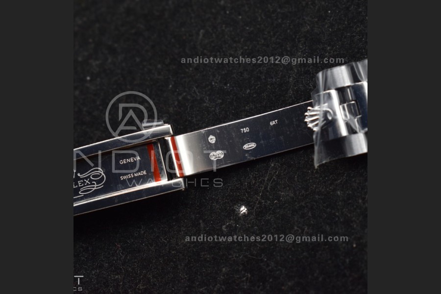 DayDate 36 SS QF Best Edition 904L Steel Blue Roman Dial on President Bracelet vr3255 V5 (Gain Weight)