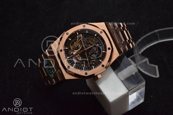 Royal Oak 41mm Openworked 15407OR RG THBF 1:1 Best...