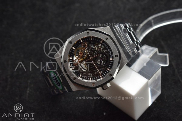Royal Oak 41mm Open worked 15407 SS THBF 1:1 Best ...