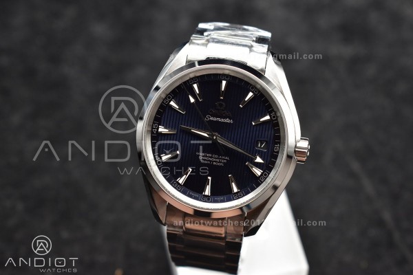 Aqua Terra 150M SS VSF 1:1 Best Edition Blue Verti...