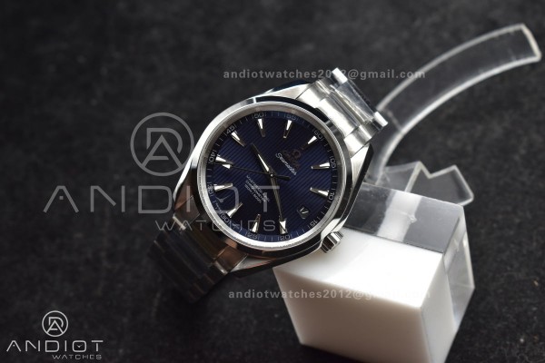 Aqua Terra 150M SS VSF 1:1 Best Edition Blue Verti...