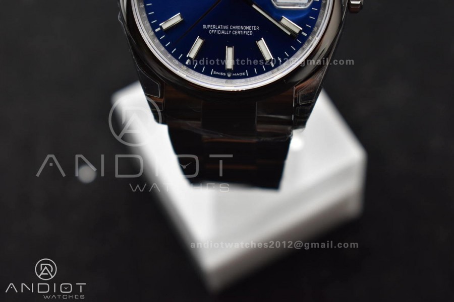 DateJust 36 SS 126200 904L Steel VSF 1:1 Best Edition Blue Dial on Oyster Bracelet VS3235
