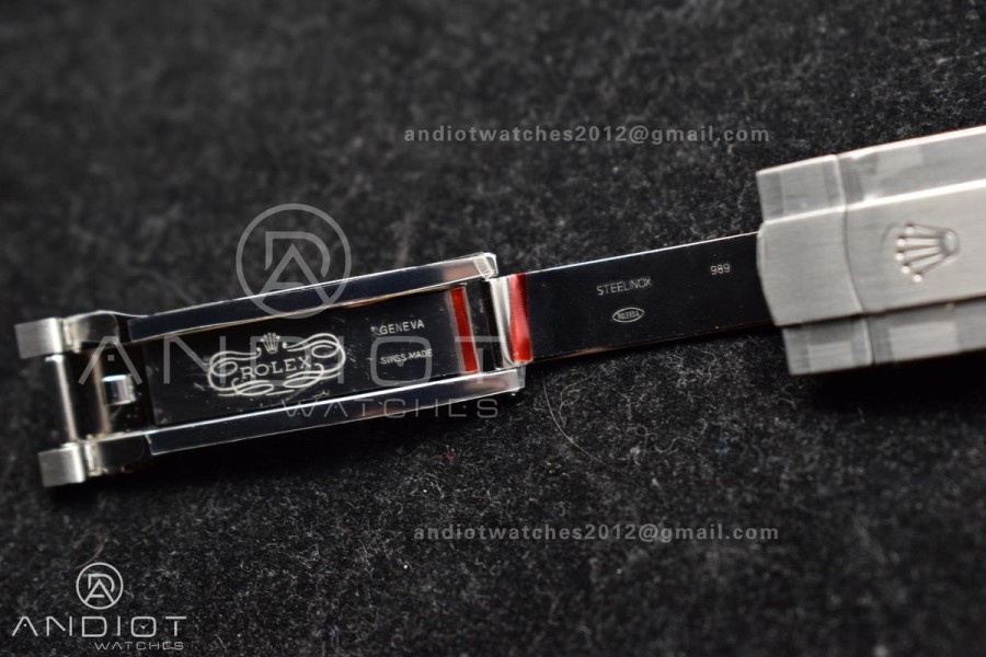 Oyster Perpetual 124300 36mm VSF 1:1 Best Edition 904L Steel Red Dial VS3230 V2