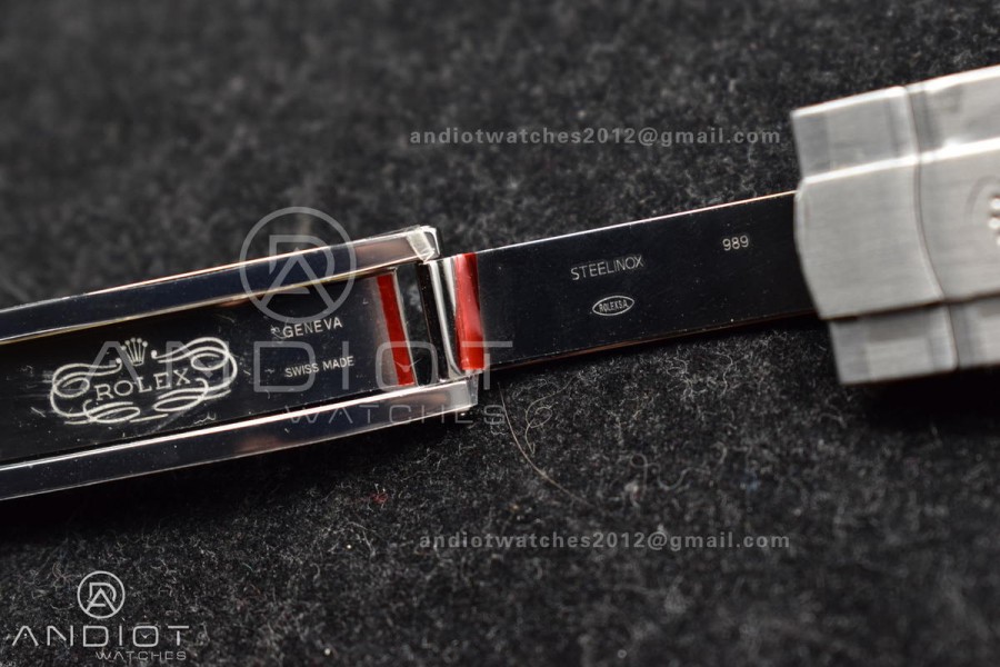 Oyster Perpetual 124300 36mm VSF 1:1 Best Edition 904L Steel Red Dial VS3230 V2