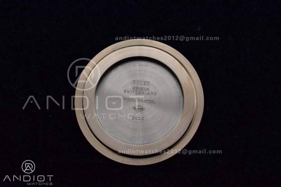 Sky-Dweller 336235 RG ZF 1:1 Best Edition Brown Dial on Oyster-flex Strap A23J (Gain Weight)