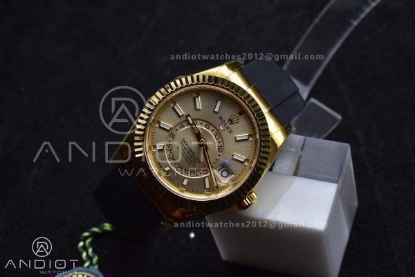 Sky-Dweller 336238 YG ZF 1:1 Best Edition YG Dial ...