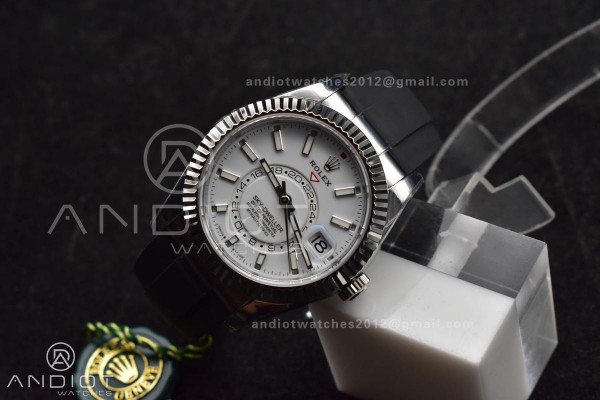 Sky-Dweller 336239 SS ZF 1:1 Best Edition White Di...