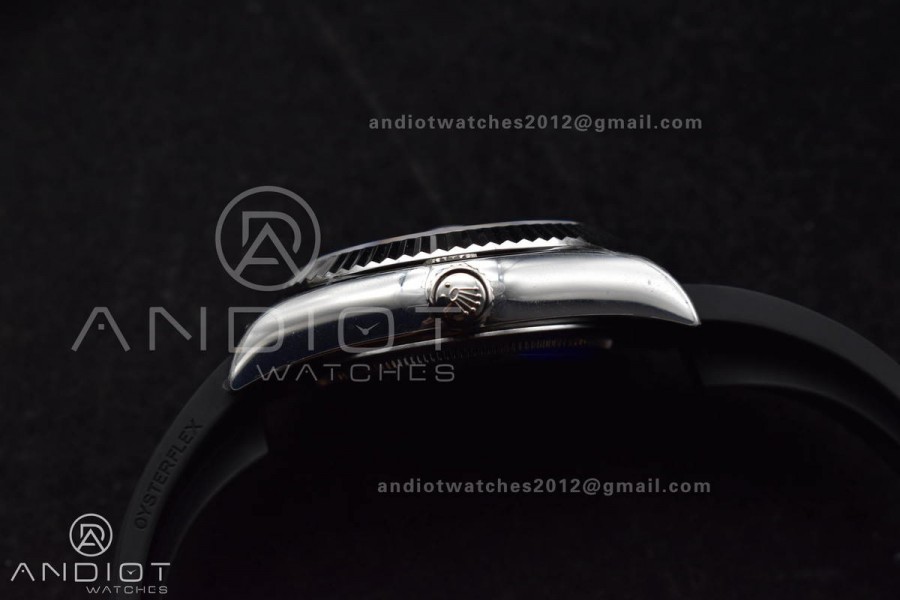 Sky-Dweller 336239 SS ZF 1:1 Best Edition White Dial on Oysterflex Strap A23J (Gain Weight)