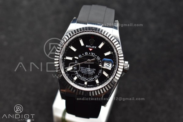 Sky-Dweller 336239 SS ZF 1:1 Best Edition Black Di...