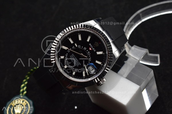 Sky-Dweller 336239 SS ZF 1:1 Best Edition Black Di...