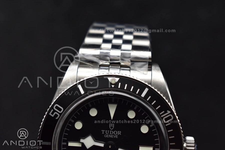 Heritage Black Bay 41mm SS ZF 1:1 Best Edition Black Dial on Jubilee Bracelet A2824